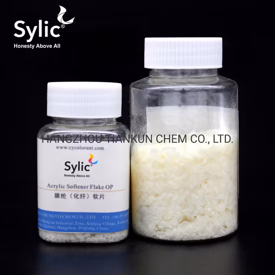 Sylic® 아크릴 연화제 플레이크 9007 연화제 플레이크 섬유 보조제