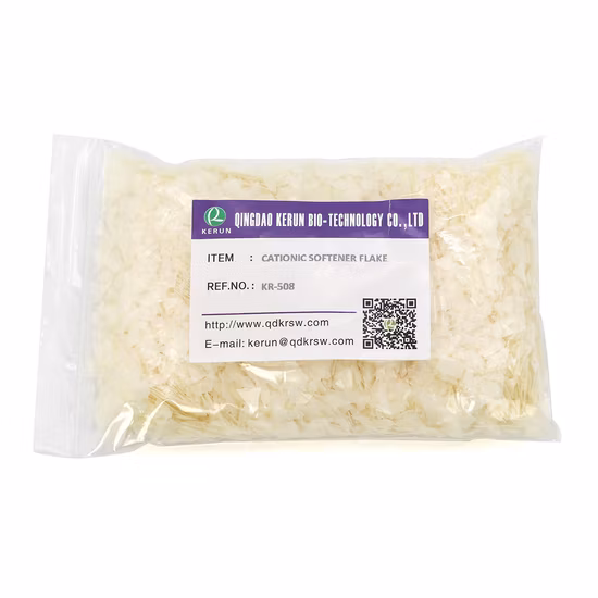 냉수 용해성 부드러움 및 부드러운 연화제 플레이크 Kr